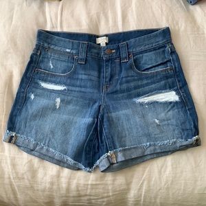 J Crew Jean Shorts